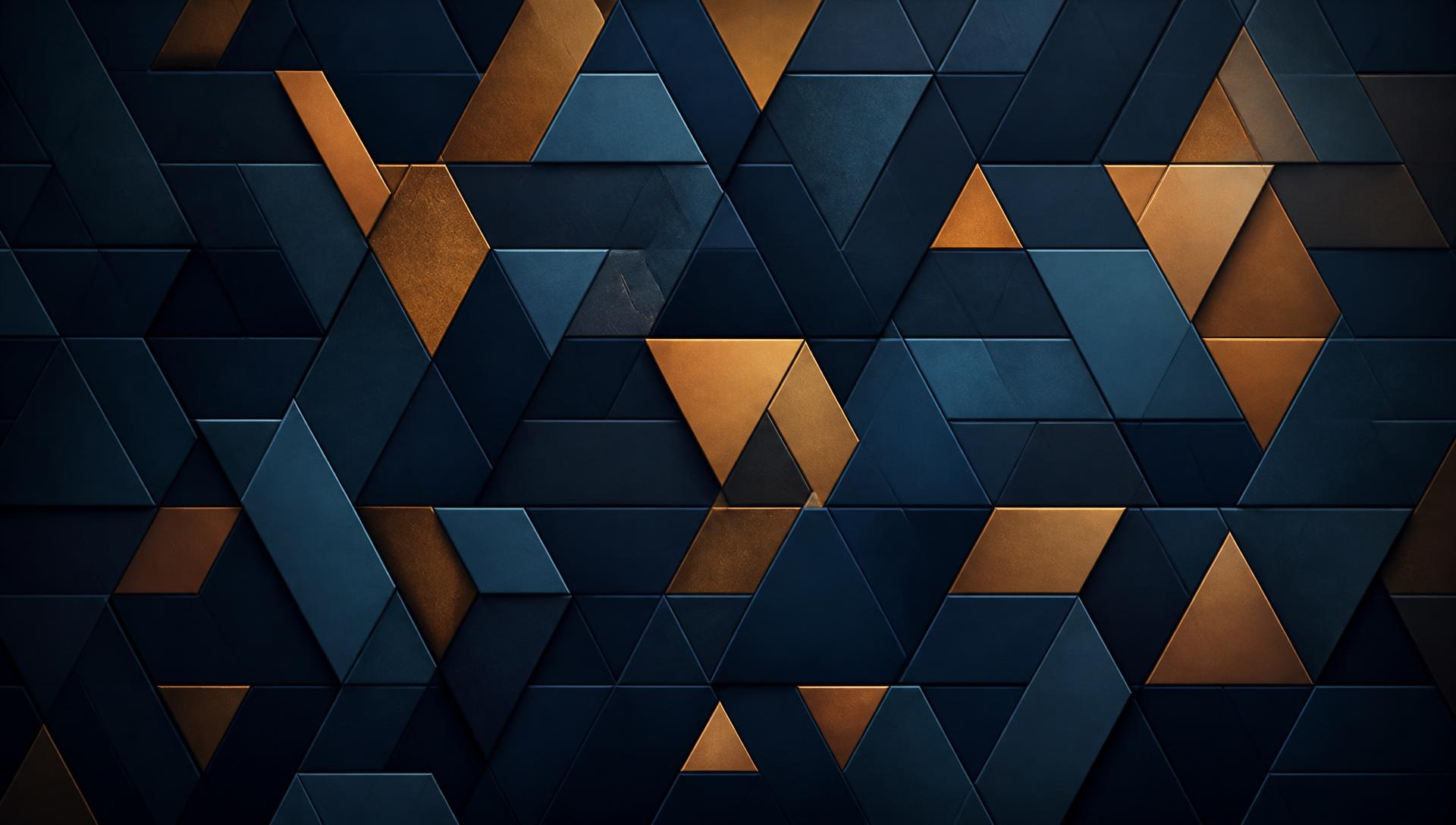 Abstract mosaic of geometric tiles representing Mosaic-Tek's staffing network